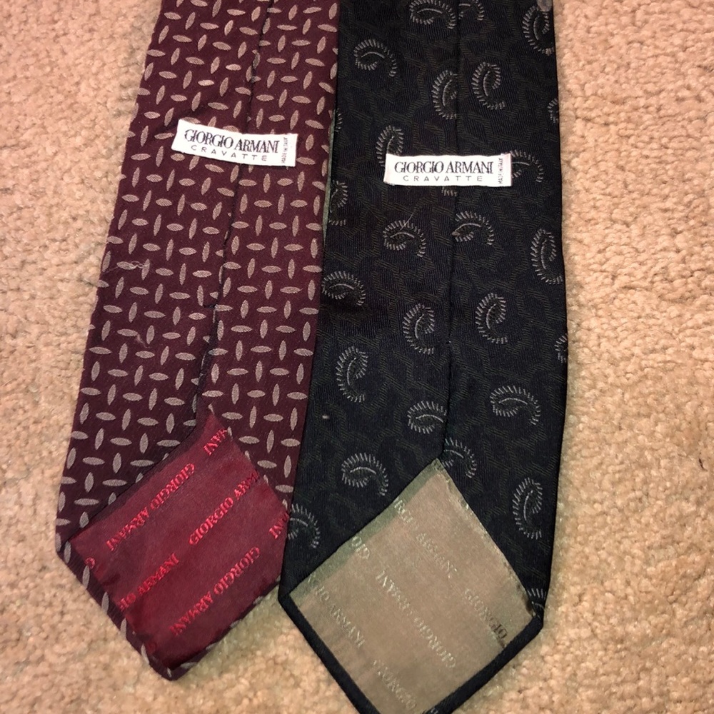 Giorgio Armani ties